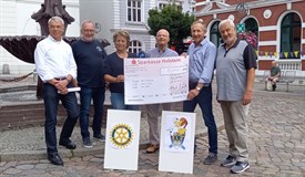 Spendenübergabe an die Tafeln Bad Oldesloe, Ahrensburg und Reinfeld
